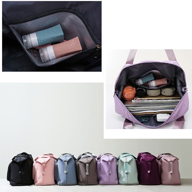 Van Gogh Tas travel besar lipat hand carry anti air Travel fold bag waterproof koper organizer