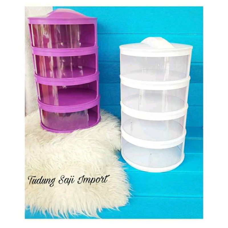 Tudung Saji Rak Makanan 4 Susun Merk Calista