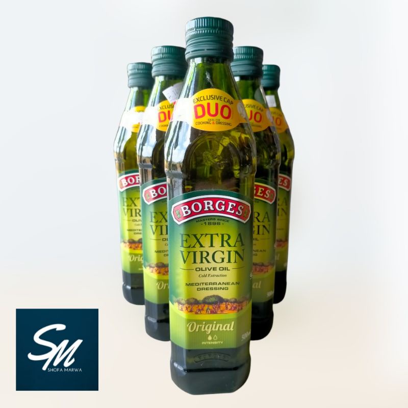 

MINYAK ZAITUN BORGES EXTRA VIRGIN OLIVE OIL 500 ml