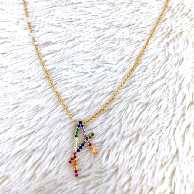 Kalung huruf,kalung huruf,kalung nama xuping,inisial