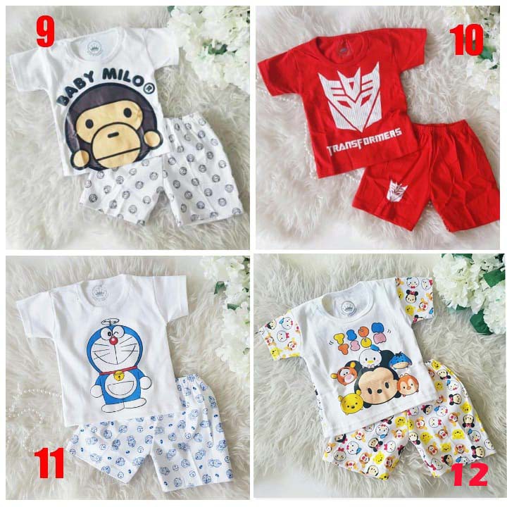 Setelan Baju Bayi Lucu Terlaris