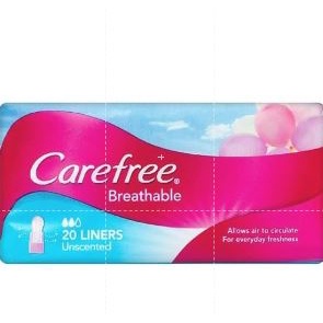 CAREFREE BREATHABLE 20 LINERS ISI 20PCS