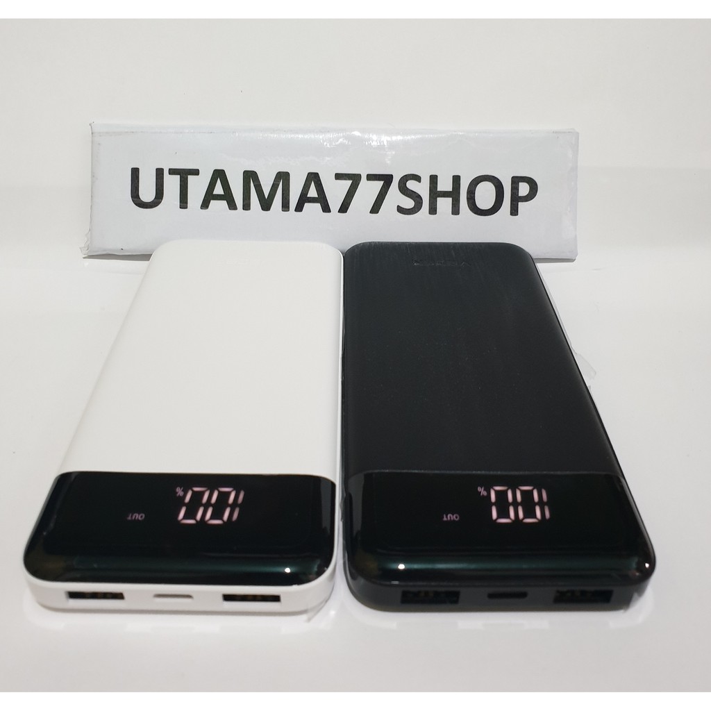 Powerbank VEGER X101 Ultimate LED 10000 mAh Dual Output dan Input