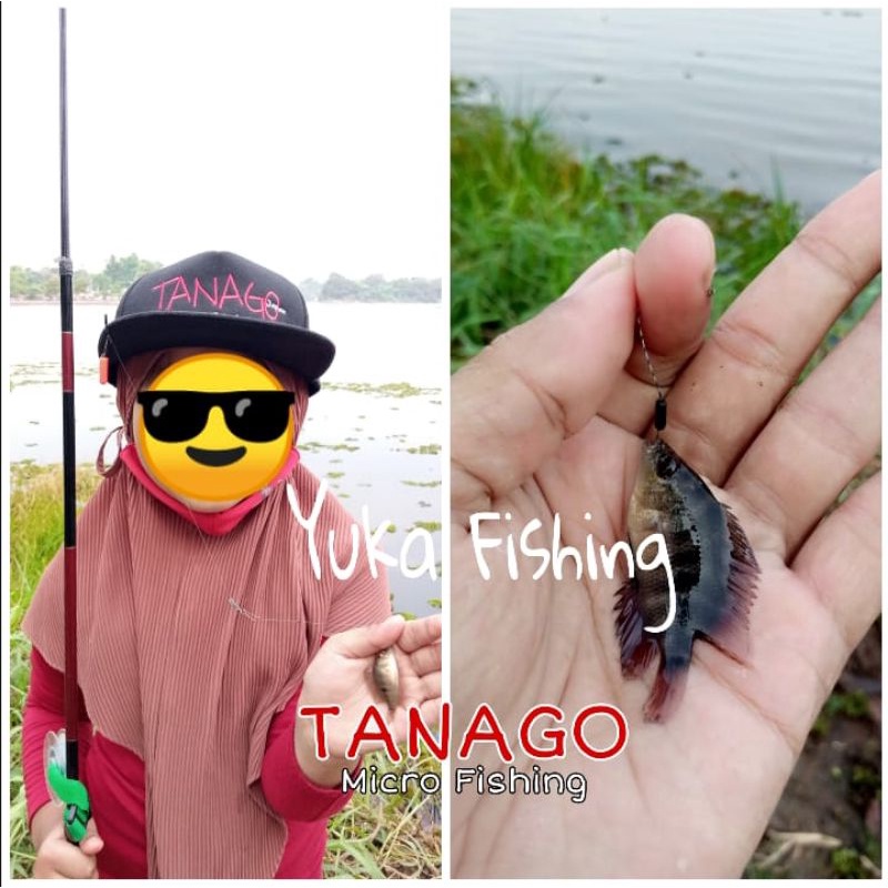 Rakitan kail pancing tanago no 0.1/0.3/0.6/0.8 wader/sepat/rasbora/kail tanago
