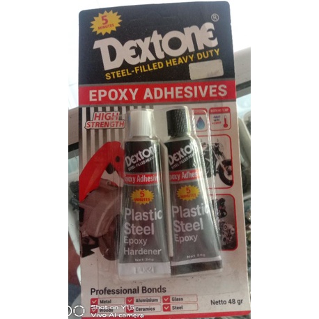 

lem besi dextone plastic steel epoxy