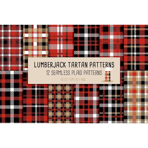 12 Lumberjack Tartan Patterns