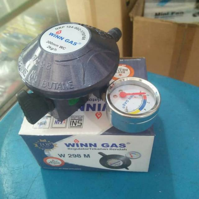 WINN GAS Kepala Regulator Gas Meter W298M