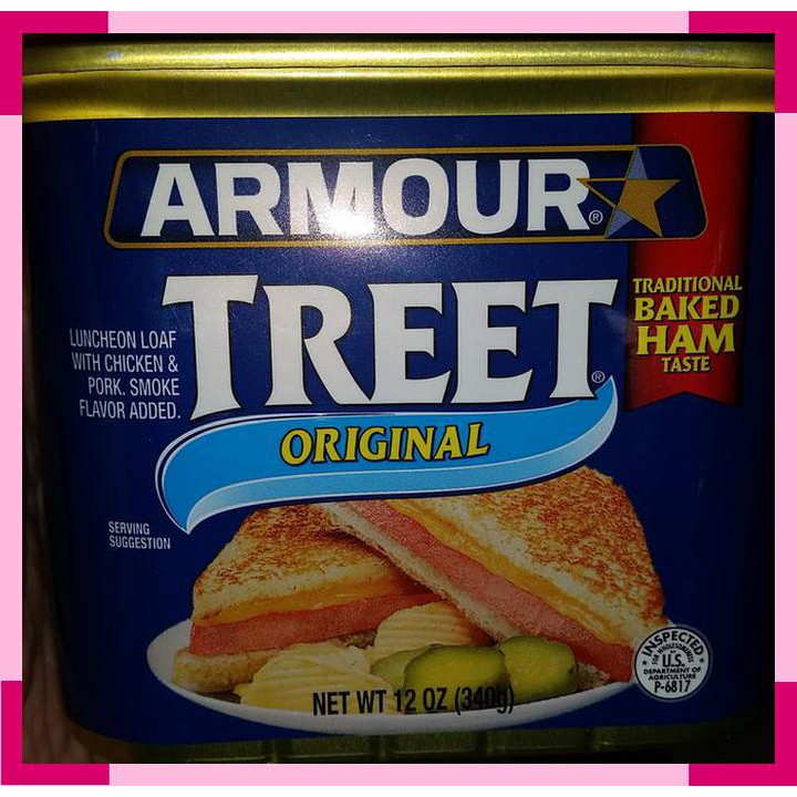 

Armour Treet | original | 340 gram | baked ham | product of America