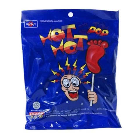 PERMEN HOT HOT KAKI ISI 25 PCS