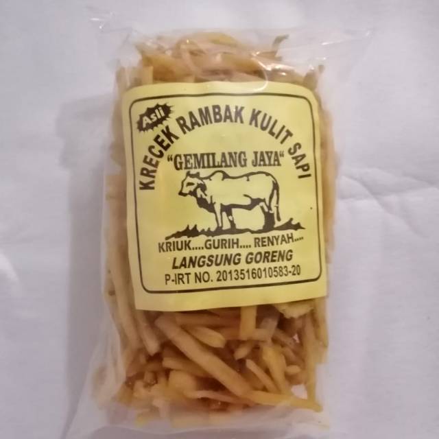 

Kerupuk Rambak Sapi Gemilang Jaya