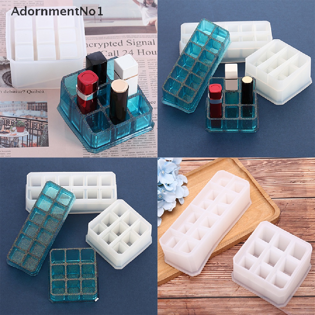 (AdornmentNo1) Cetakan Epoxy Resin 9 / 12 Sekat Bahan Silikon Untuk Kerajinan Tangan DIY