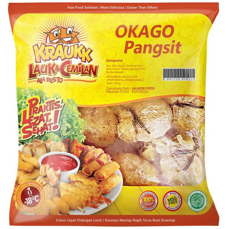 

Okago Pangsit Frozen Food Kraukk