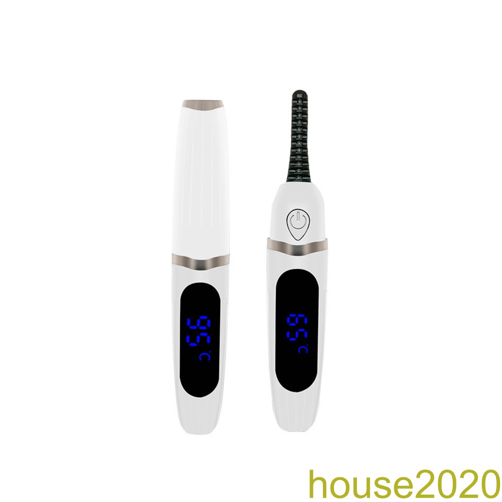 [house]*Electric *Eyelash *Curler [Heated]![Heating] [3 Gear] Adjustable USB Rechargeable Anti-Scalding Makeup *Lashes