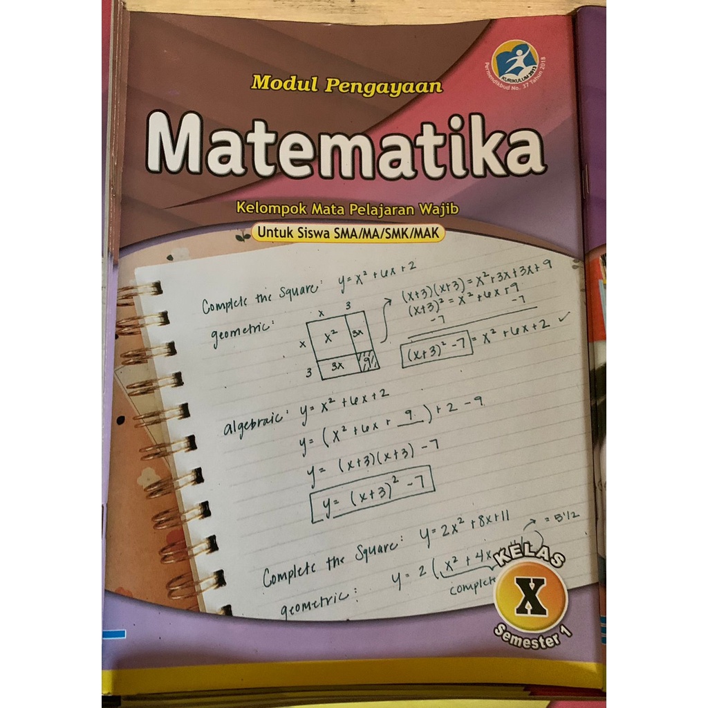 LKS K-13 SMA/MA/SMK/MAK - Matematika Wajib Semester Ganjil Genap