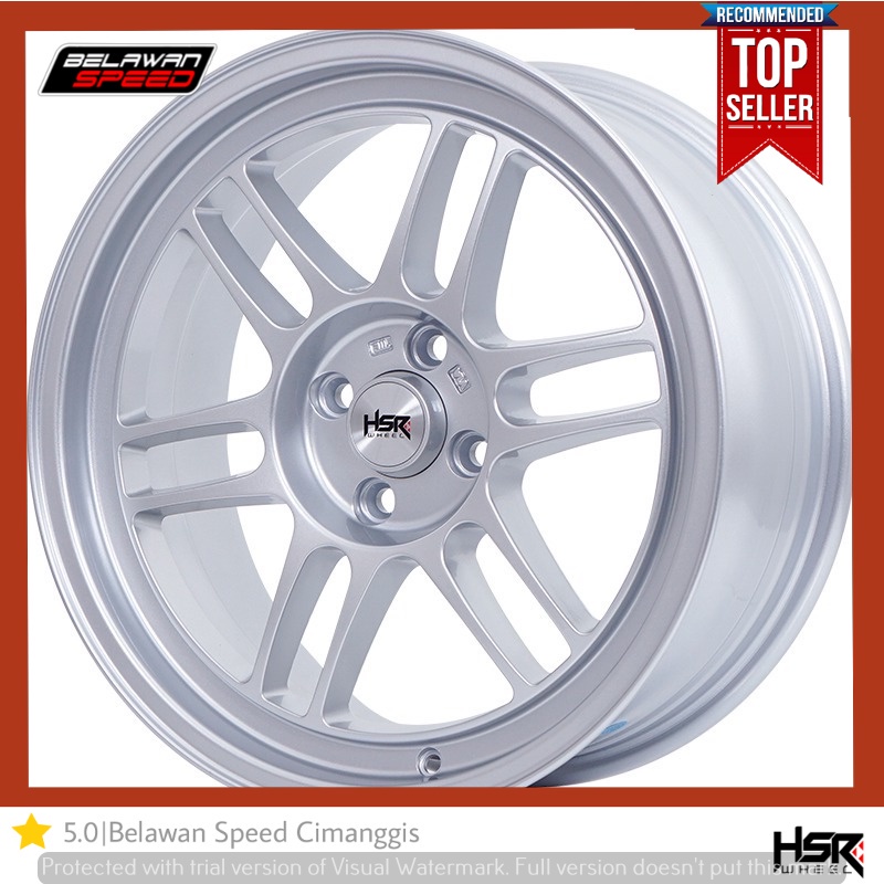 VELG MOBIL MODIFIKASI UNTUK JAZZ YARIS RAIZE ROCKY FREED VIOS CITY KUMAMOTO 6023 HSR R17X75 H4x100 E