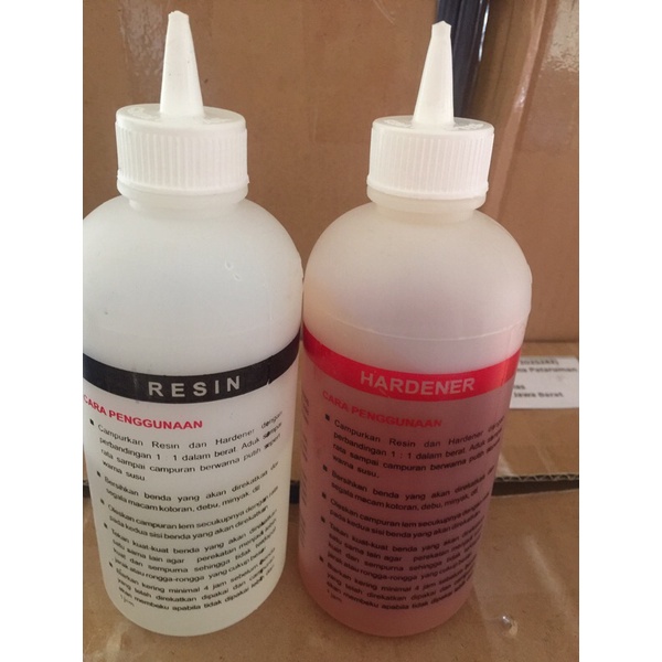 

Lem Epoxy 2komponen total isi 2 botol 750gr