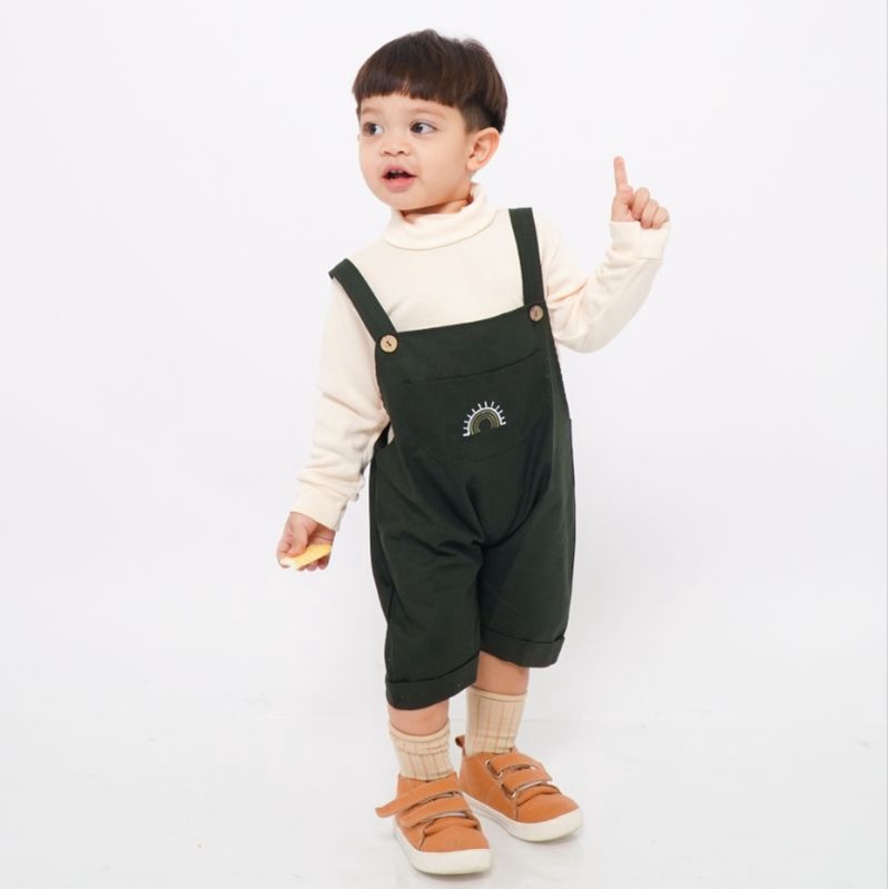 OVERALL - Promo 10.10 Overall Anak Jumper Bayi Baby Kids Cewek Cowo Perempuan Laki Katun Lucu Murah 1 2 3 4