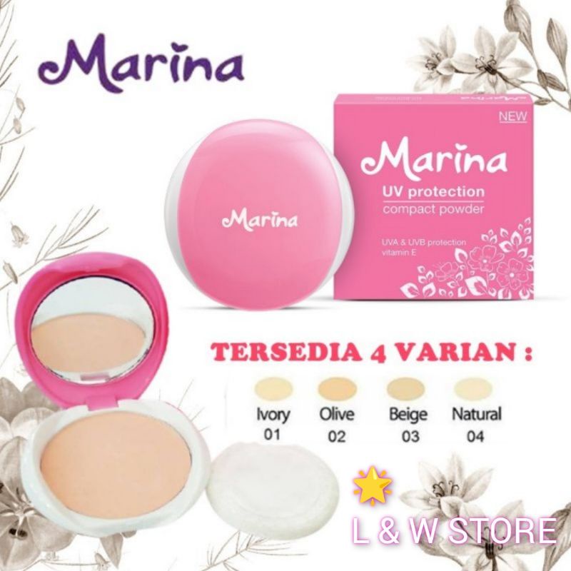 MARINA COMPACT POWDER UV PROTECTION/BEDAK PADAT