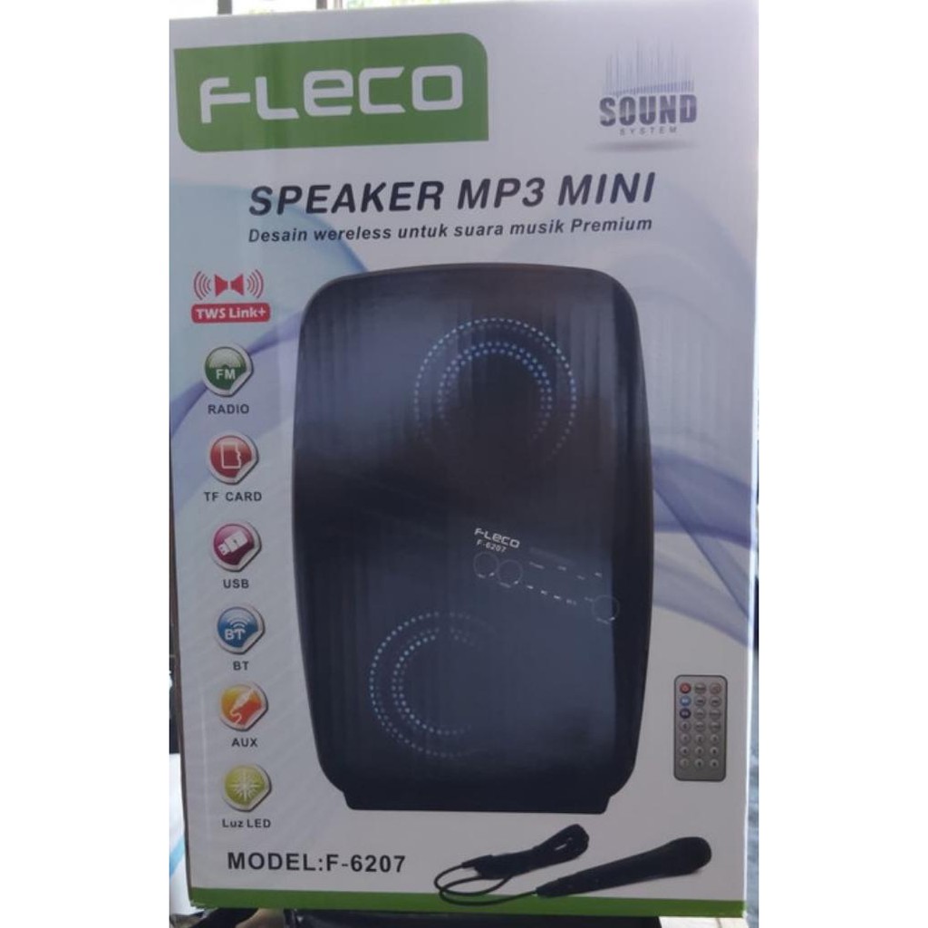 Speaker bluetooth mp3 mini FLECO F-6207