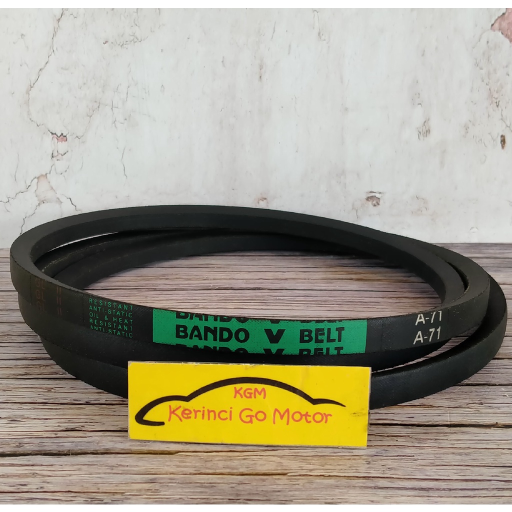 BANDO VAN BELT A-71 V BELT TALI KIPAS A71 FAN BELT VANBELT POLOS A-71