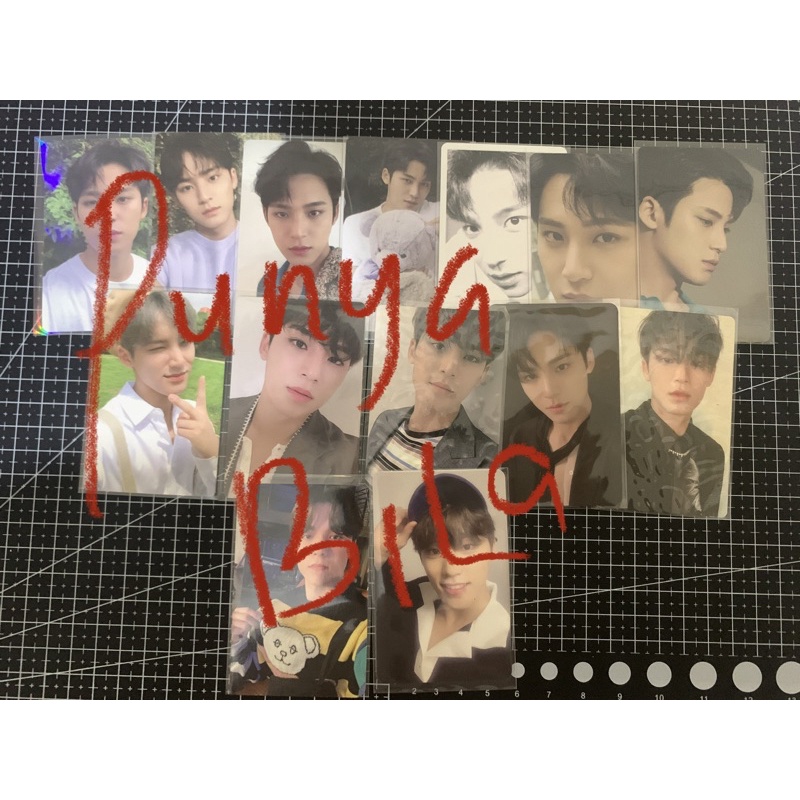 photocard pc mingyu (dino vernon) dicon 101 set 7pc, hope(baret), truth(2), begin, otherside