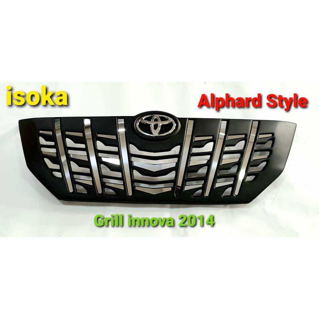 Grill Depan Toyota Innova 2014 Alphard Style