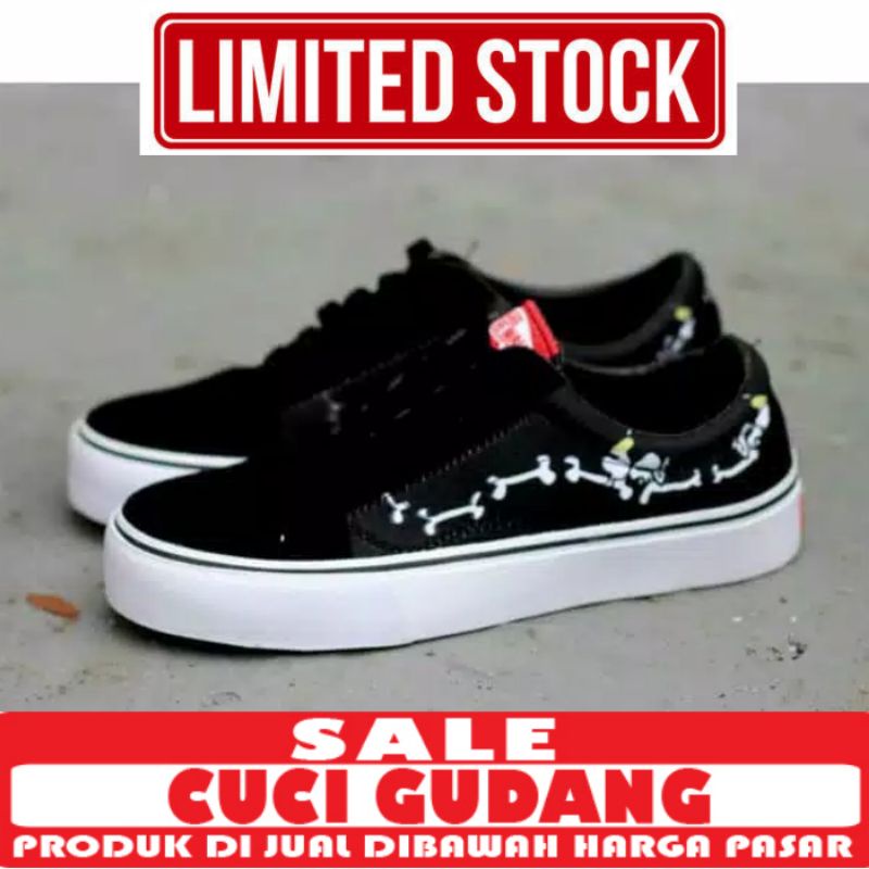 SEPATU VANS OLD SKOOL (GREED ORI)