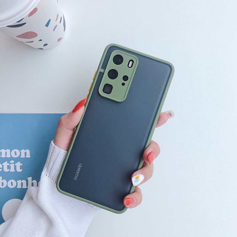 Soft Case Huawei P40 Pro + P30 Pro Soft My Choice Aero Color Button Matte