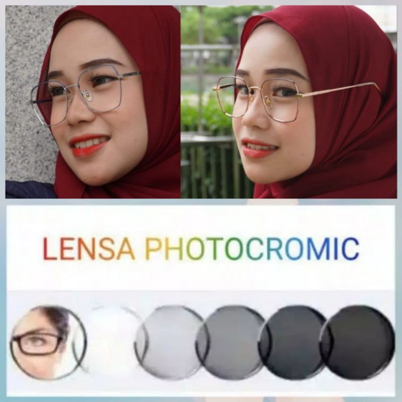 paket frame dan lensa.. frame kacamata 8164