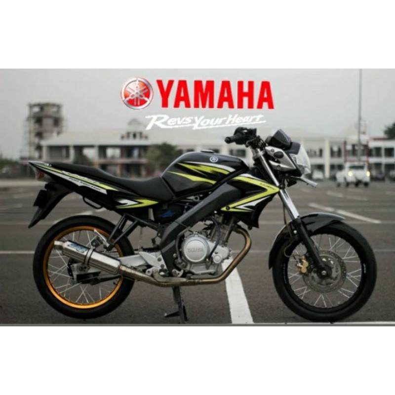 Knalpot Dos Muffler Original Vixion Old Stainless original racing jogja Asli