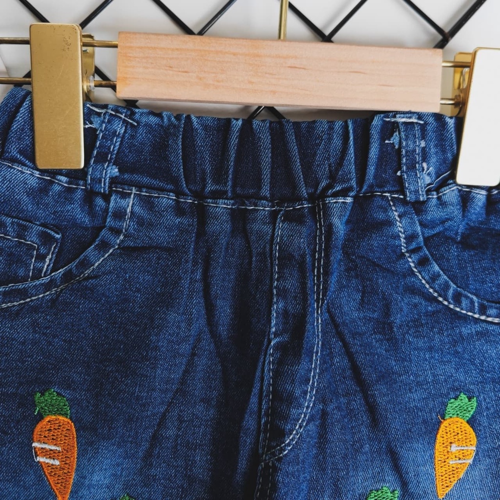 Promo !! Celana pendek anak import / Celana lucu untuk anak / Hot pants six carrot both ukuran 2-4 tahun
