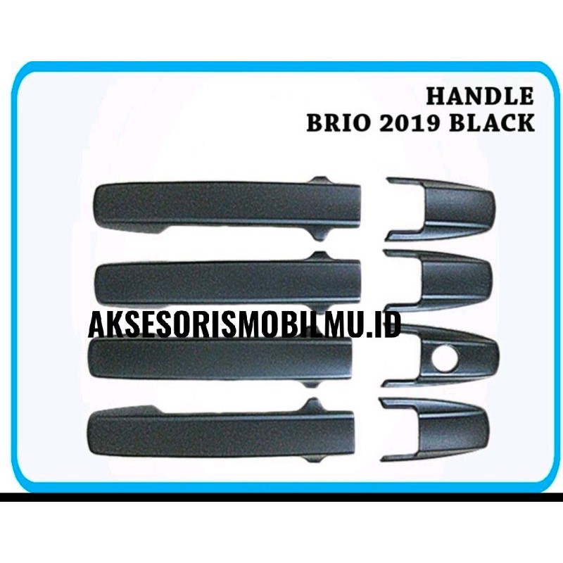 HANDLE BRIO 2019 BLACK/HANDLE COVER BRIO 2019 HITAM