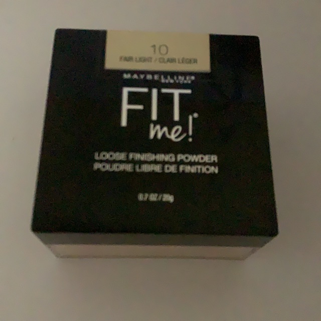 Preloved meybelline fit me loose finishing powder 10 fair light