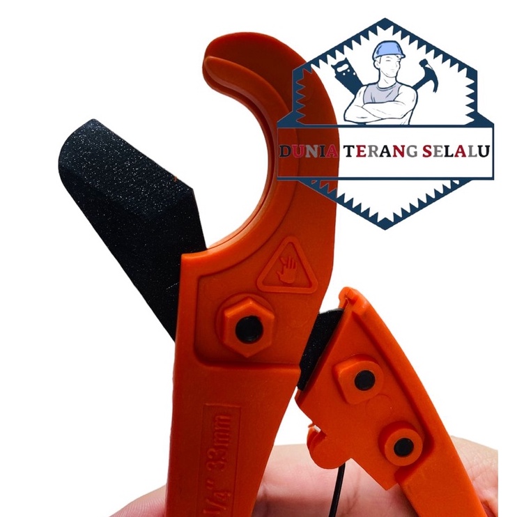 TANG POTONG PIPA Pvc CAMEL 33 mm - Potongan Pipa Pvc CAMEL33mm - Gunting Pemotong Pipa Paralon Kecil - Quick Pipe Cutter CML