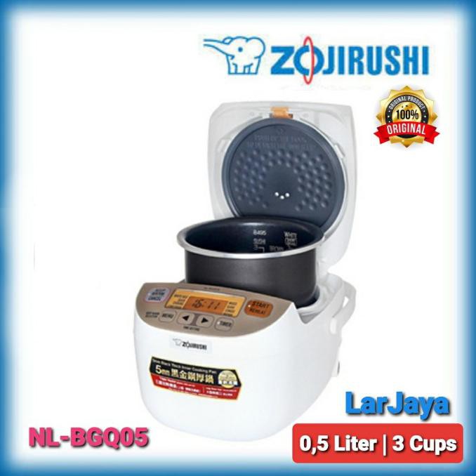 Rice Cooker Zojirushi Nl-Bgq05 0,5 Liter/ 3 Cups - Garansi Resmi Ready Stok