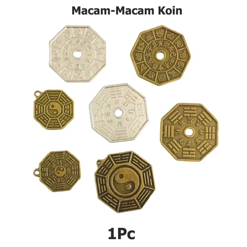 Macam-Macam Liontin Koin Harga/1Pc