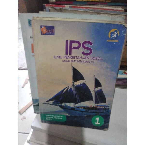buku IPS SMP/ Mts kelas 1-7 penerbit facil