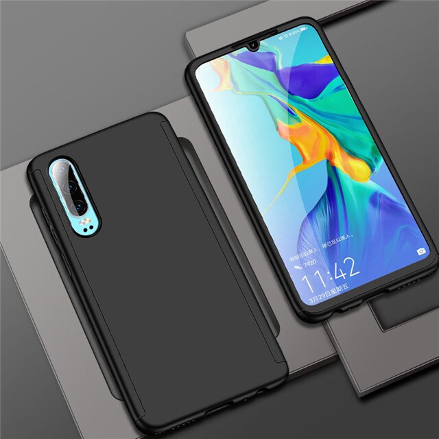 Casing Hard Case Frame Perlindungan Penuh dengan Tempered Glass untuk Samsung Galaxy A51 A71 A10 A20