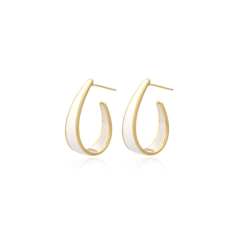 Anting Tusuk Sterling Silver 925 Model Bunga Elegan Ala Korea Untuk Wanita