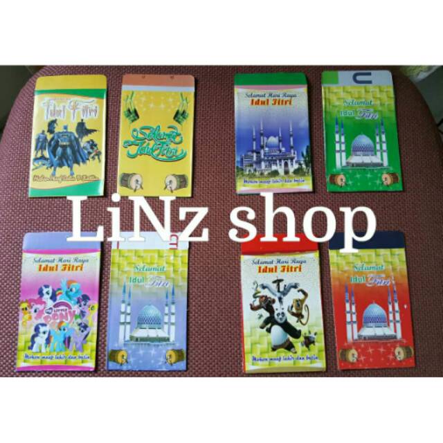 

Angpau Amplop Lebaran Idul Fitri isi 10 lembar