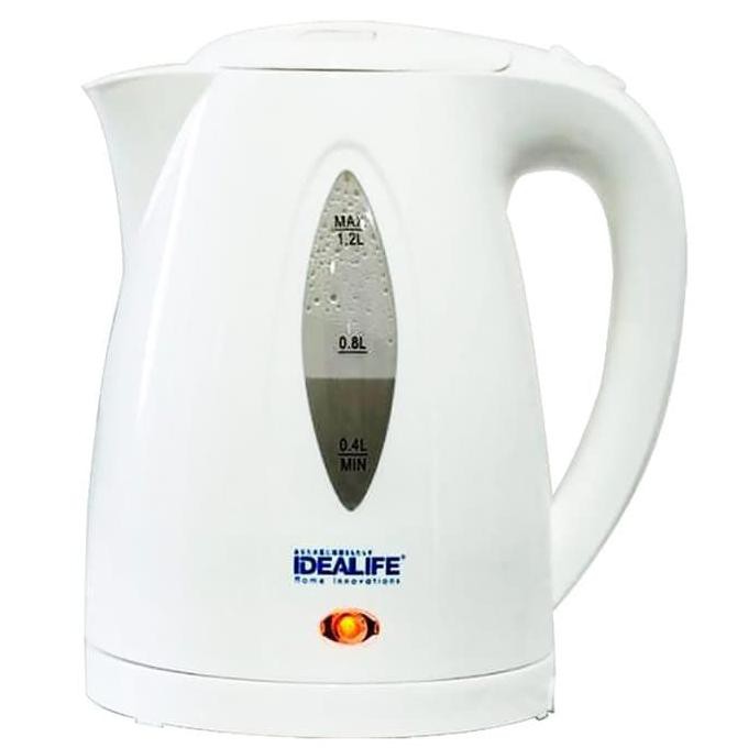 Teko Listrik Idealife Il111S Electric Kettle Ketel Pemanas Air - Putih Desi45521