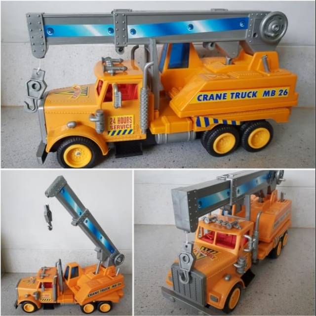 Mainan Truk Crane Derek