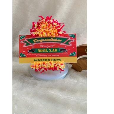 

New - PAPAN BUNGA MINI Fully Customize / Hadiah Wisuda / Kado Ulang Tahun Unik / Kado Anniversary
