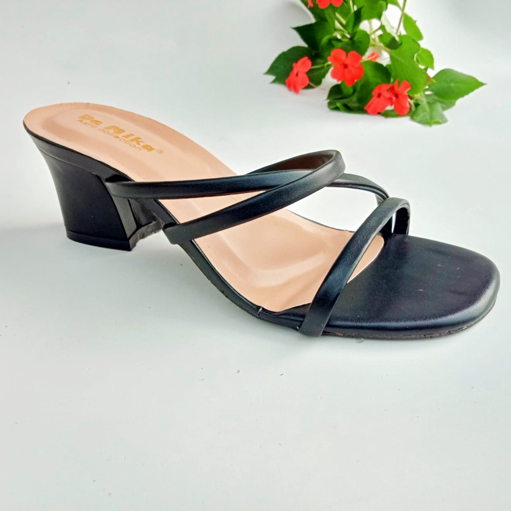 sandal heels wanita 3 m