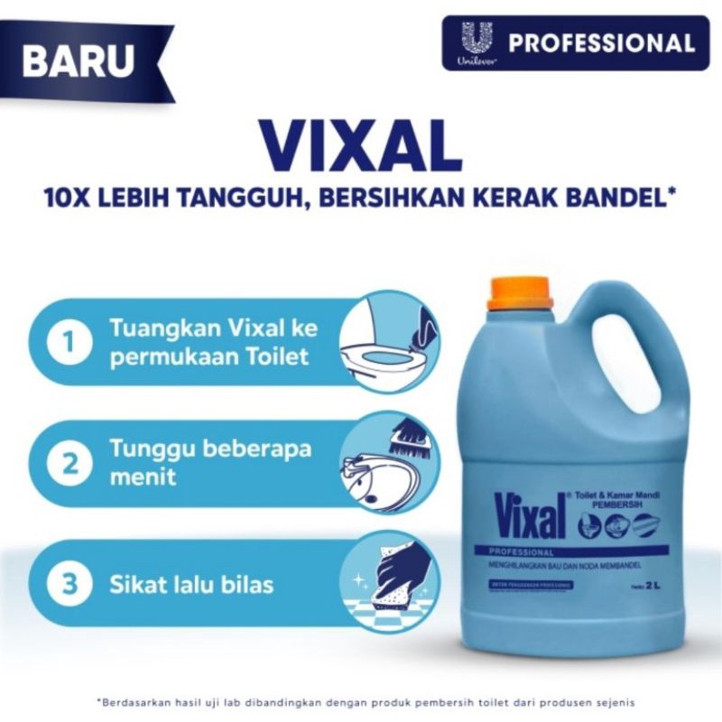 Vixal Pembersih Kamar Mandi Toilet 2liter