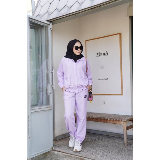 SET KULOT/JOGGER JACKET by GYL Original