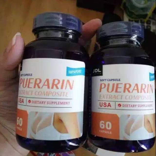 Puerarin JDL Suplemen pembesar payudara manjur suplemen pengencang payudara asli
