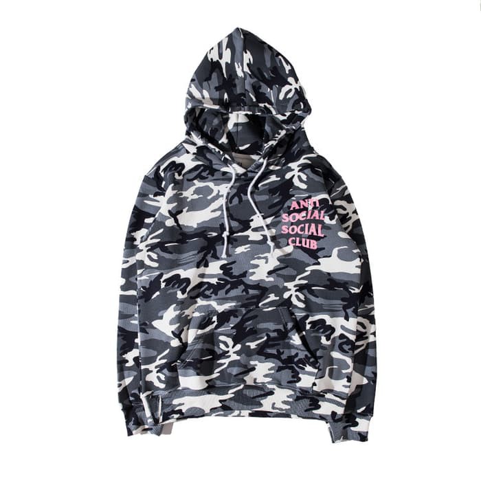 anti social social club camo pink