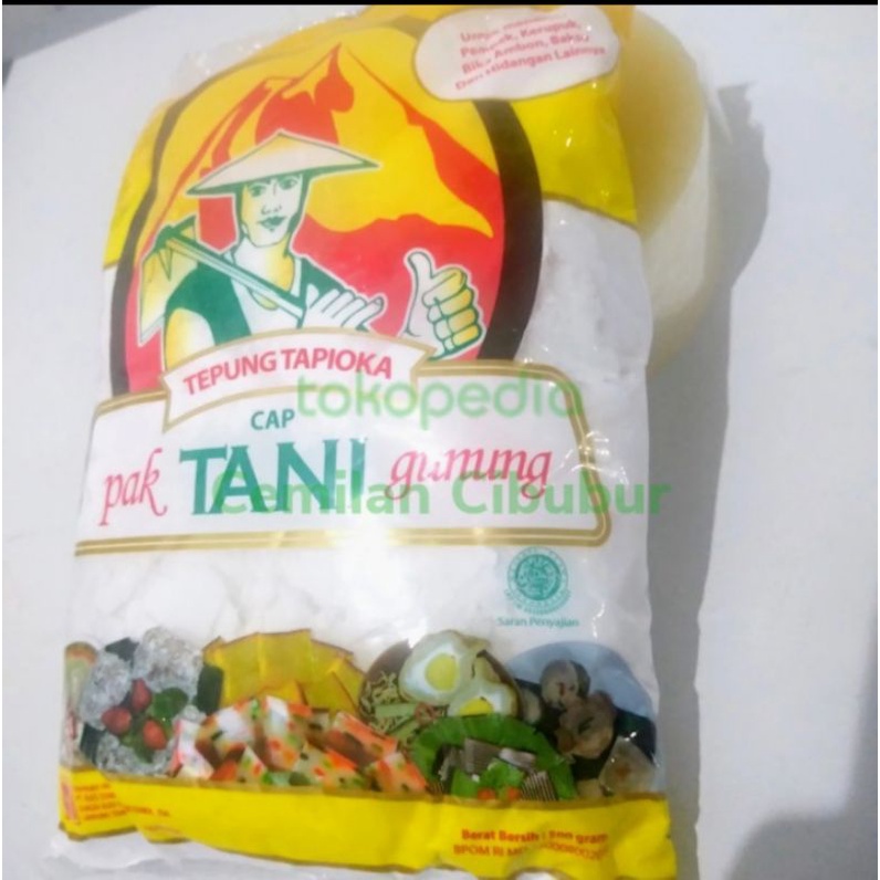 

Sagu tani tepung tapioka cap tani gunung 500gr