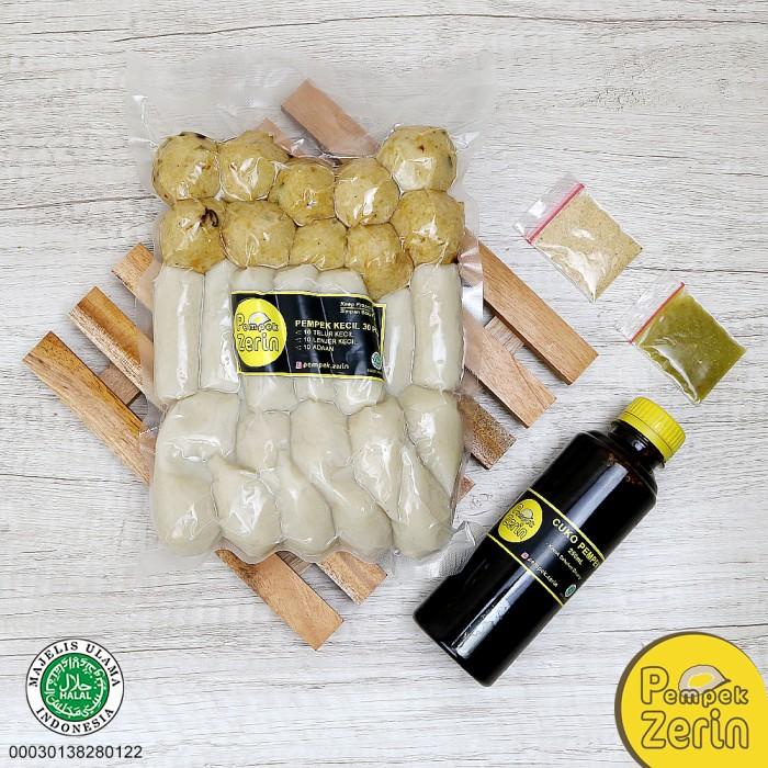 

Pempek Kecil Paket Frozen 30 Pcs + Cuko 250Ml - Pempek Zerin